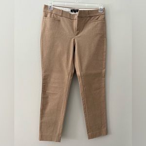 Banana Republic tan Sloan pants size 4